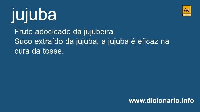 Significado de jujuba