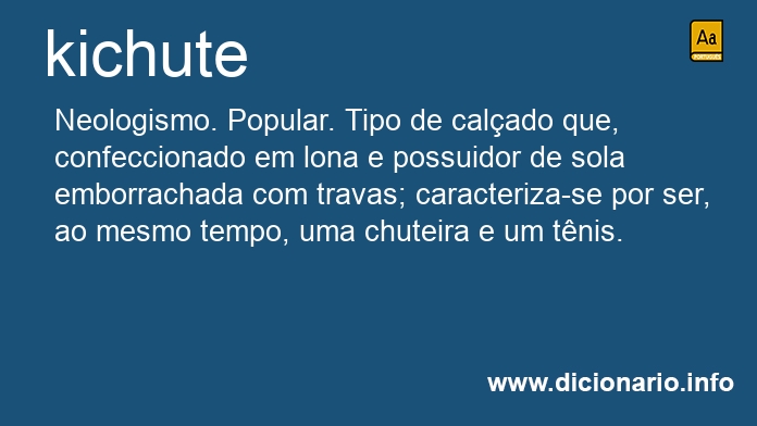 Significado de kichute