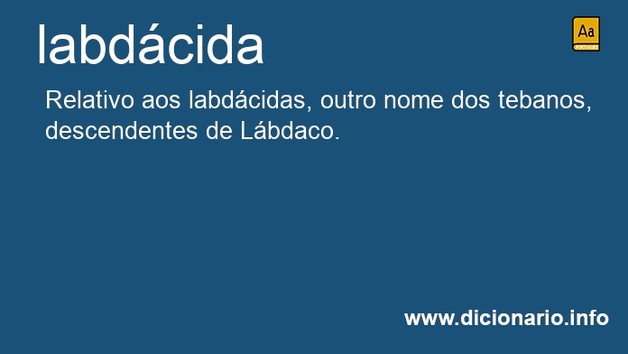 Significado de labdcida