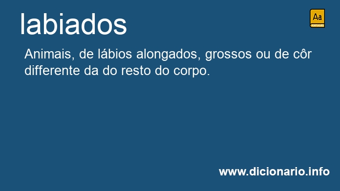 Significado de labiados