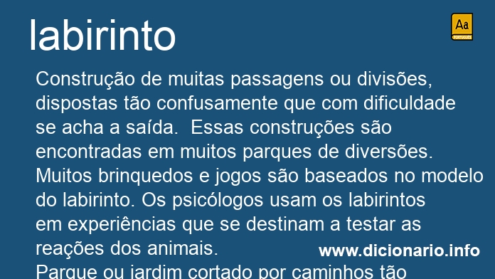Significado de labirintos