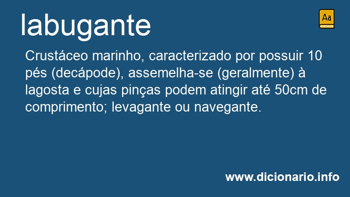 Significado de labugante