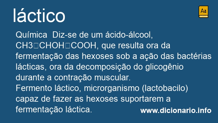 Significado de lctico
