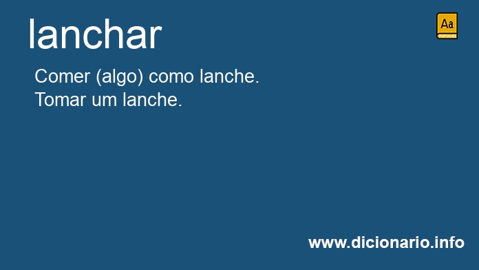 Significado de lancham