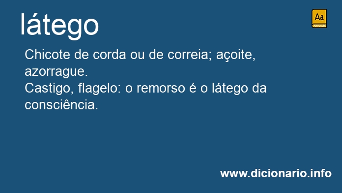 Significado de ltega