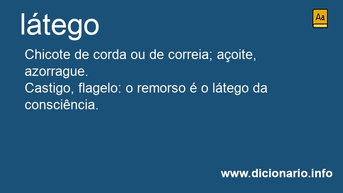 Significado de ltego