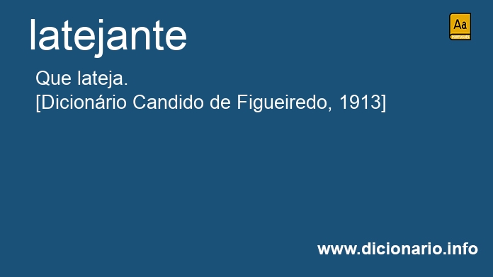 Significado de latejantes