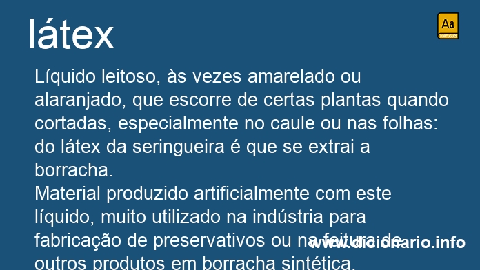Significado de ltex