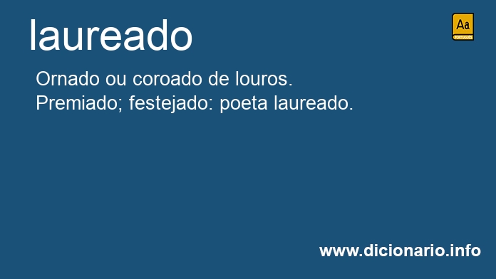 Significado de laureada