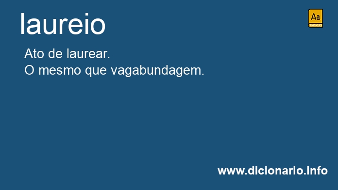 Significado de laureio