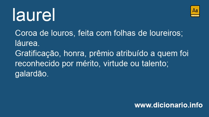 Significado de laurel