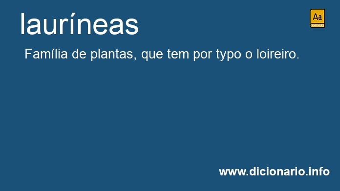 Significado de laurneas