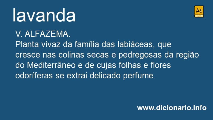 Significado de lavanda