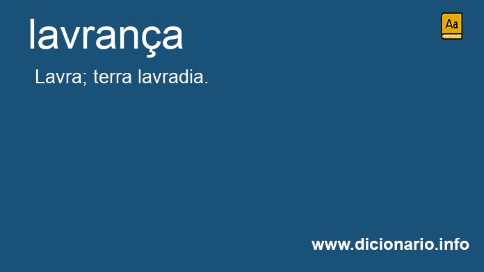 Significado de lavrana