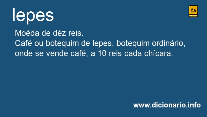 Significado de lepes