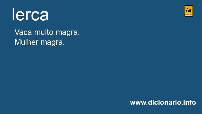 Significado de lerca