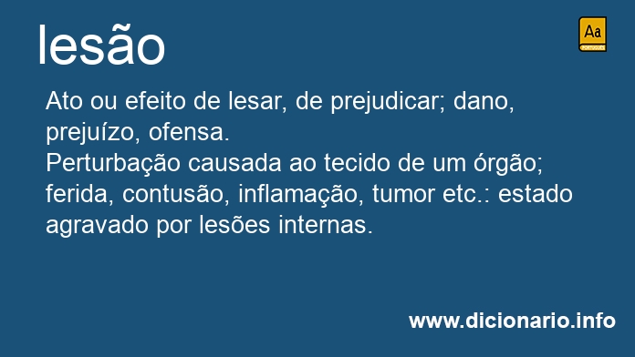 Significado de leso