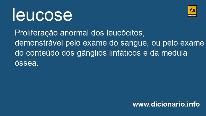 Significado de leucose