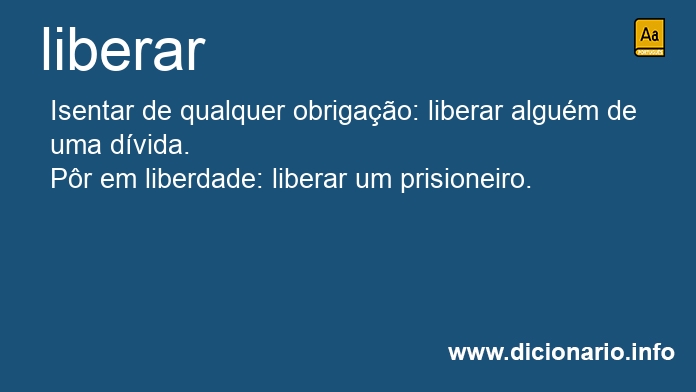 Significado de libera