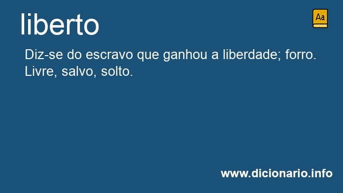 Significado de liberto