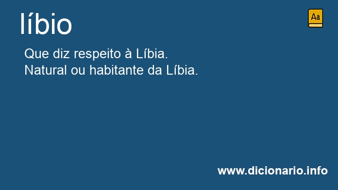 Significado de lbia