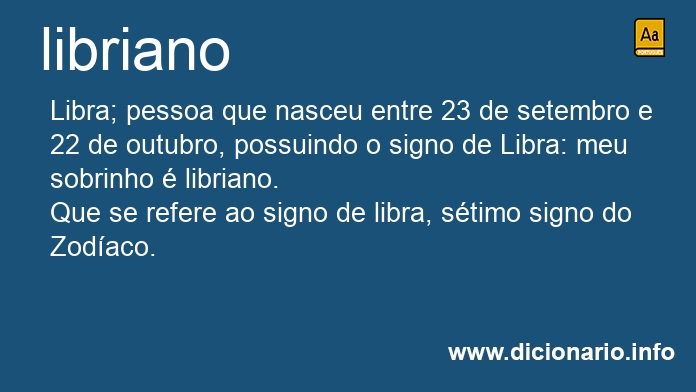 Significado de libriano