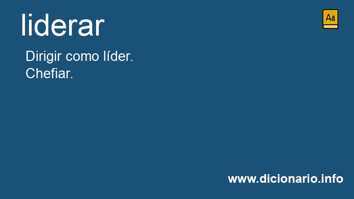 Significado de liderar