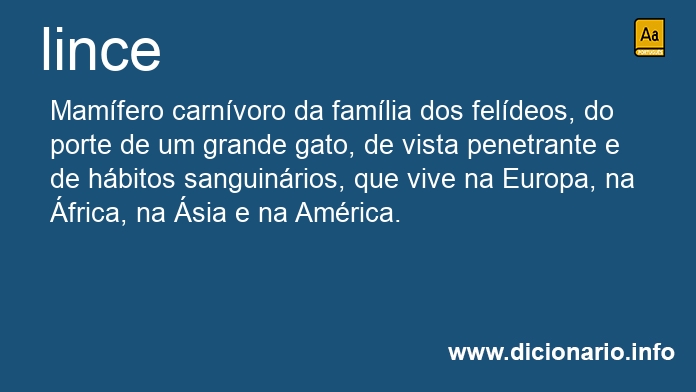 Significado de lince