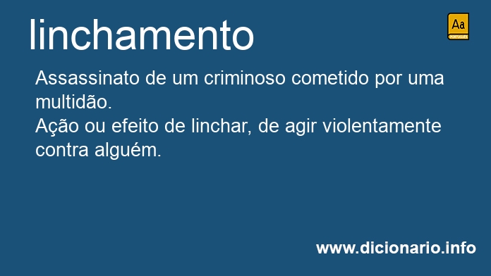 Significado de linchamentos