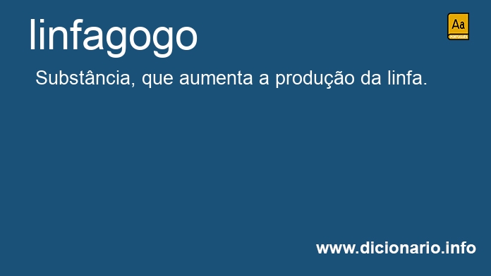 Significado de linfagogo