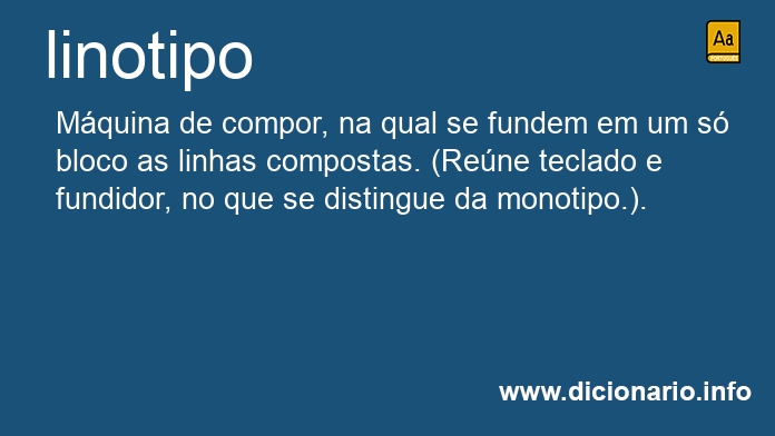 Significado de linotipos