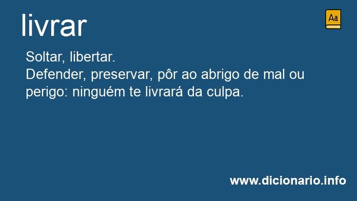 Significado de livrara