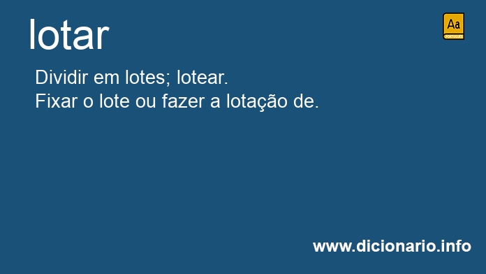 Significado de lotai