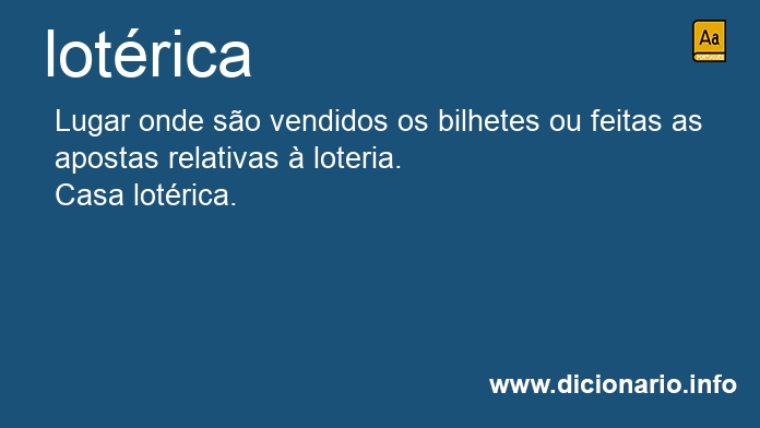 Significado de lotricas