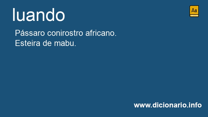 Significado de luanda