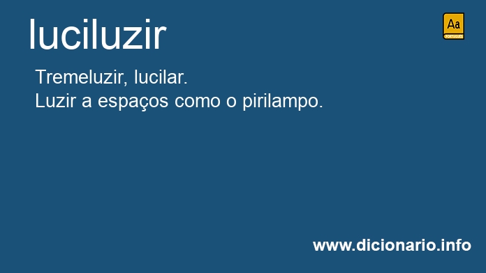 Significado de luciluze