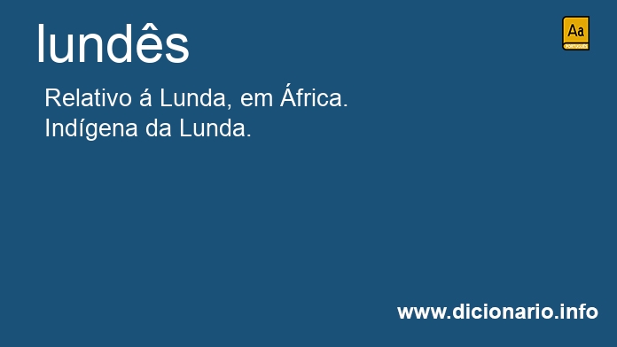 Significado de lundeses