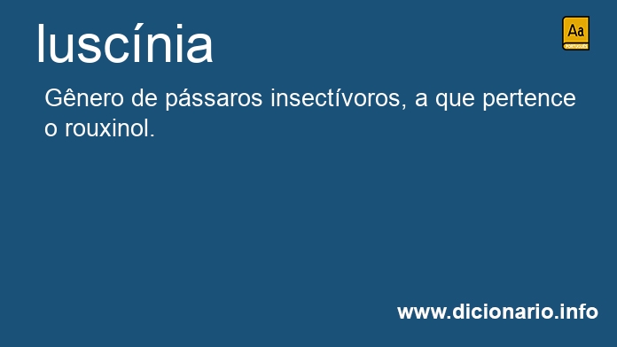 Significado de luscnia