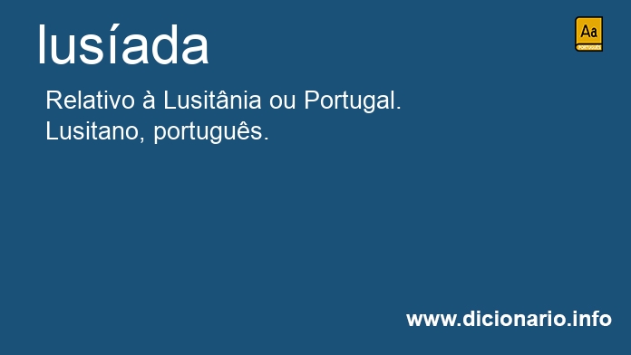 Significado de lusada