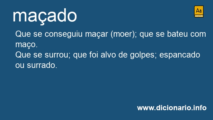 Significado de maados