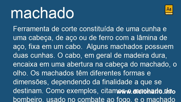Significado de machado