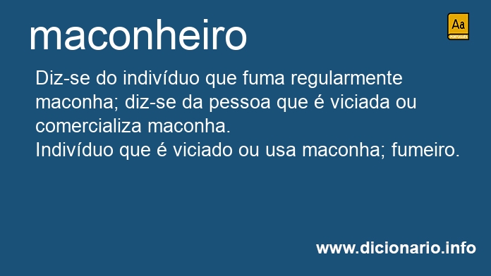 Significado de maconheiro