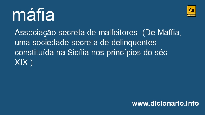 Significado de mfia