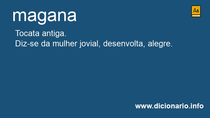 Significado de magana