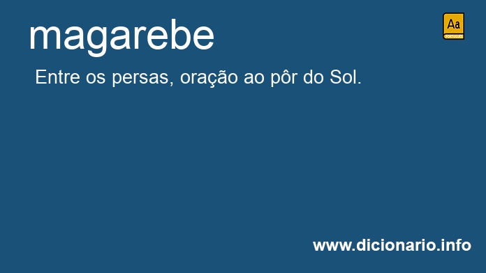 Significado de magarebe