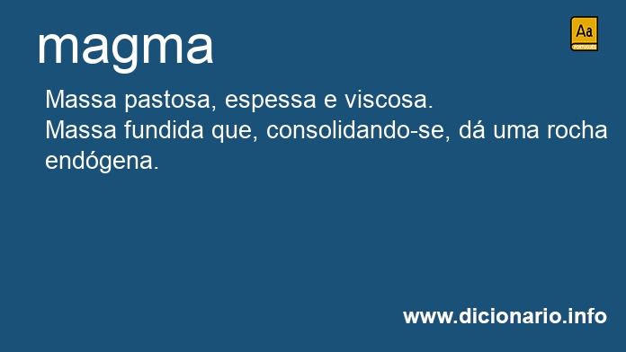 Significado de magma