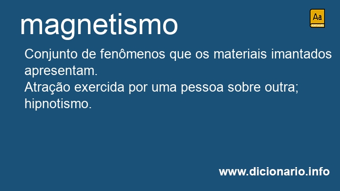 Significado de magnetismos