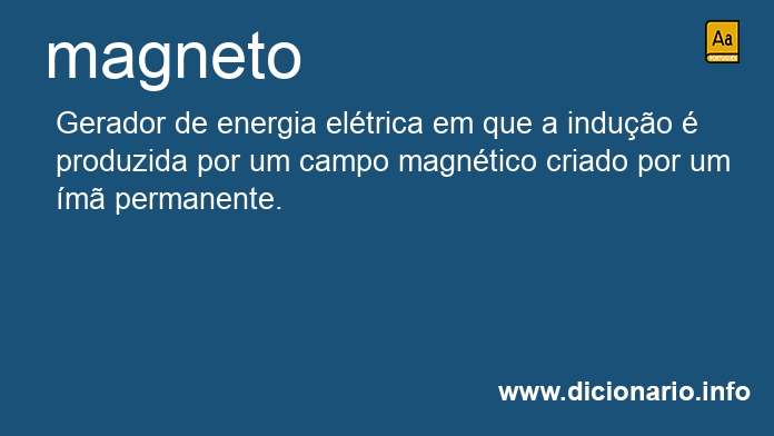 Significado de magneto