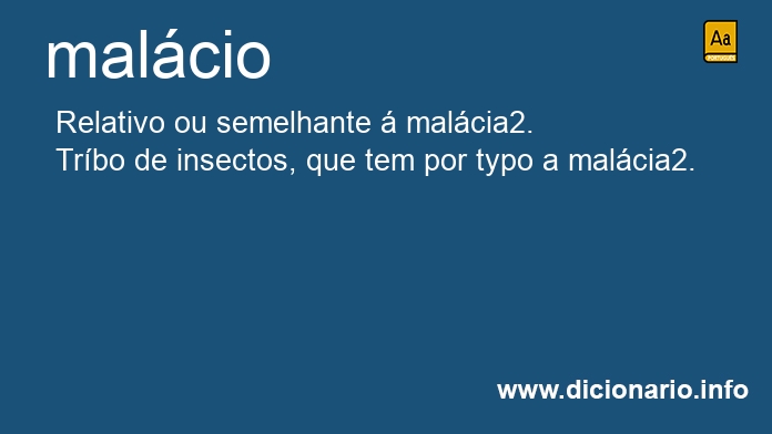 Significado de malcio