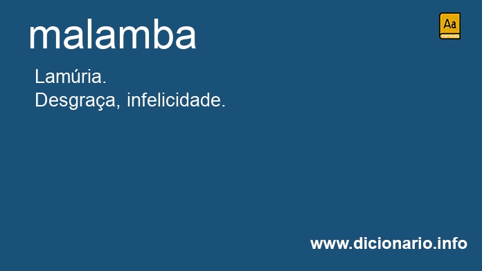 Significado de malamba